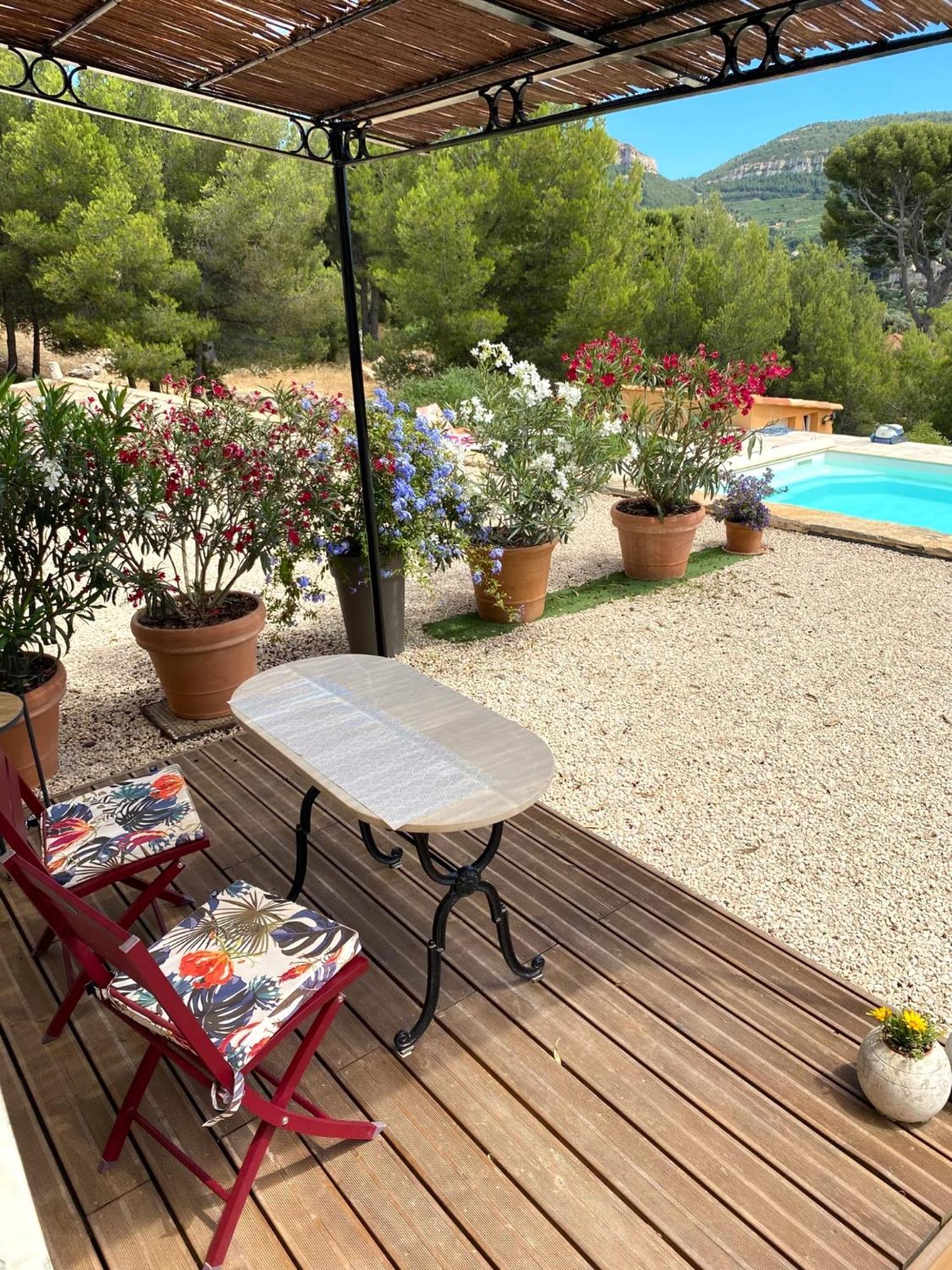 Le Sept Charmant Studio Aux Portes Des Calanques Cassis Luaran gambar